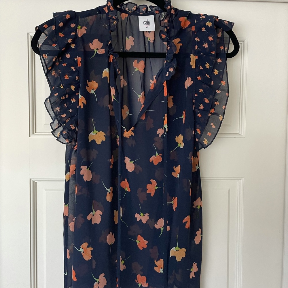 EUC Cabi short sleeve blouse
